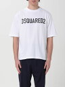 ディースクエアード DSQUARED2 Tシャツ メンズ ホワイト T-shirts S74GD1197D20004 White 関税 送料無料 ラッピング無料 2025AW gi