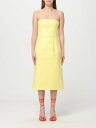 【10周年記念クーポン！P4倍！】 SPORTMAX スポーツマックス イエロー Yellow ドレス レディース 春夏2024 2412221044600 【関税・送料無料】【ラッピング無料】 gi