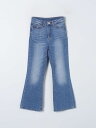 リュー ジョ― LIU JO レギュラーフィットジーンズ デニム ガールズ ブルー Regular fit jeans GA4120D3246 Blue 関税 送料無料 ラッピング無料 2024SS gi