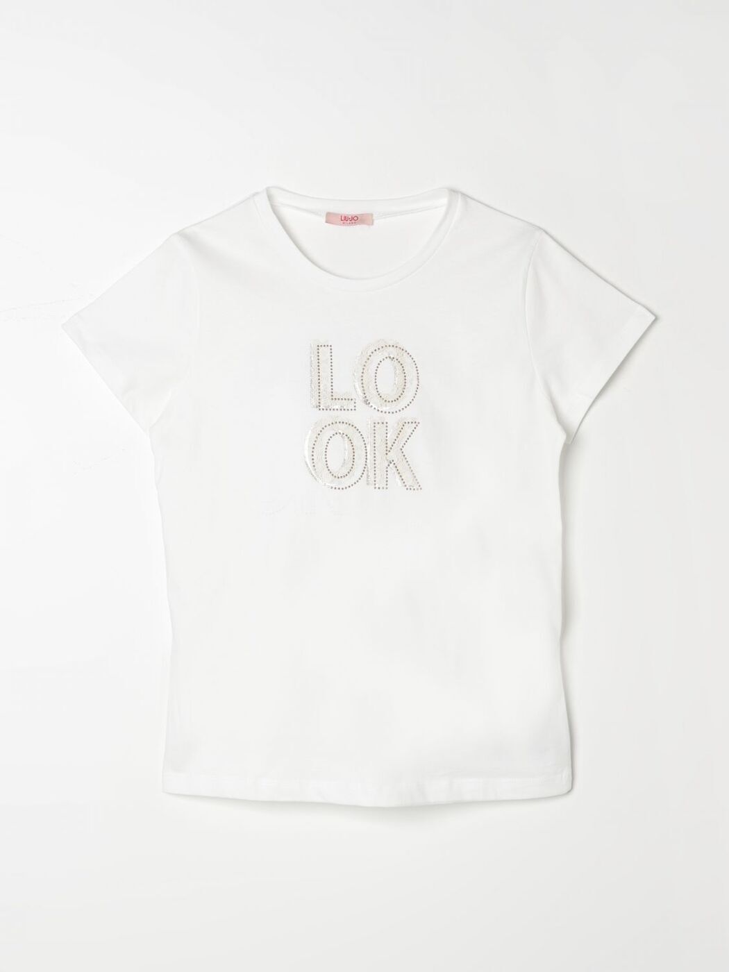 LIU JO KIDS リュー ジョーキッズ ホワイト White Tシャツ ガールズ 春夏2024 GA4227JS923 【関税・送料無料】【ラッピング無料】 gi