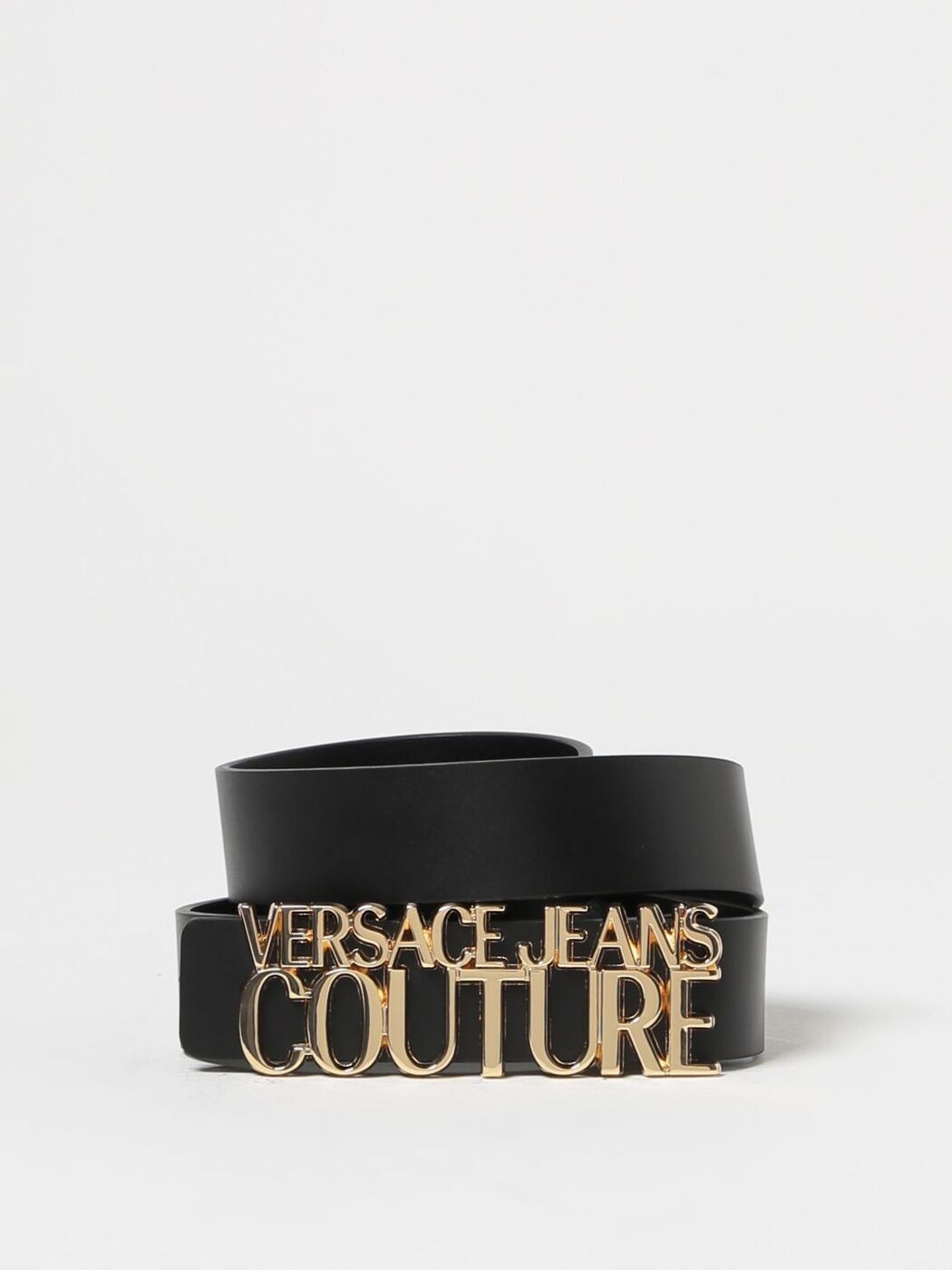 ヴェルサーチェ ビジネスベルト メンズ VERSACE JEANS COUTURE ヴェルサーチ ジーンズ クチュール ブラック Black ベルト メンズ 秋冬2023 75YA6F09ZP228 【関税・送料無料】【ラッピング無料】 gi