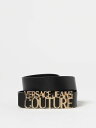 ベルサーチ 【15,000円以上1,000円OFF!!】 VERSACE JEANS COUTURE ヴェルサーチ ジーンズ クチュール ブラック Black ベルト メンズ 秋冬2023 75YA6F09ZP228 【関税・送料無料】【ラッピング無料】 gi