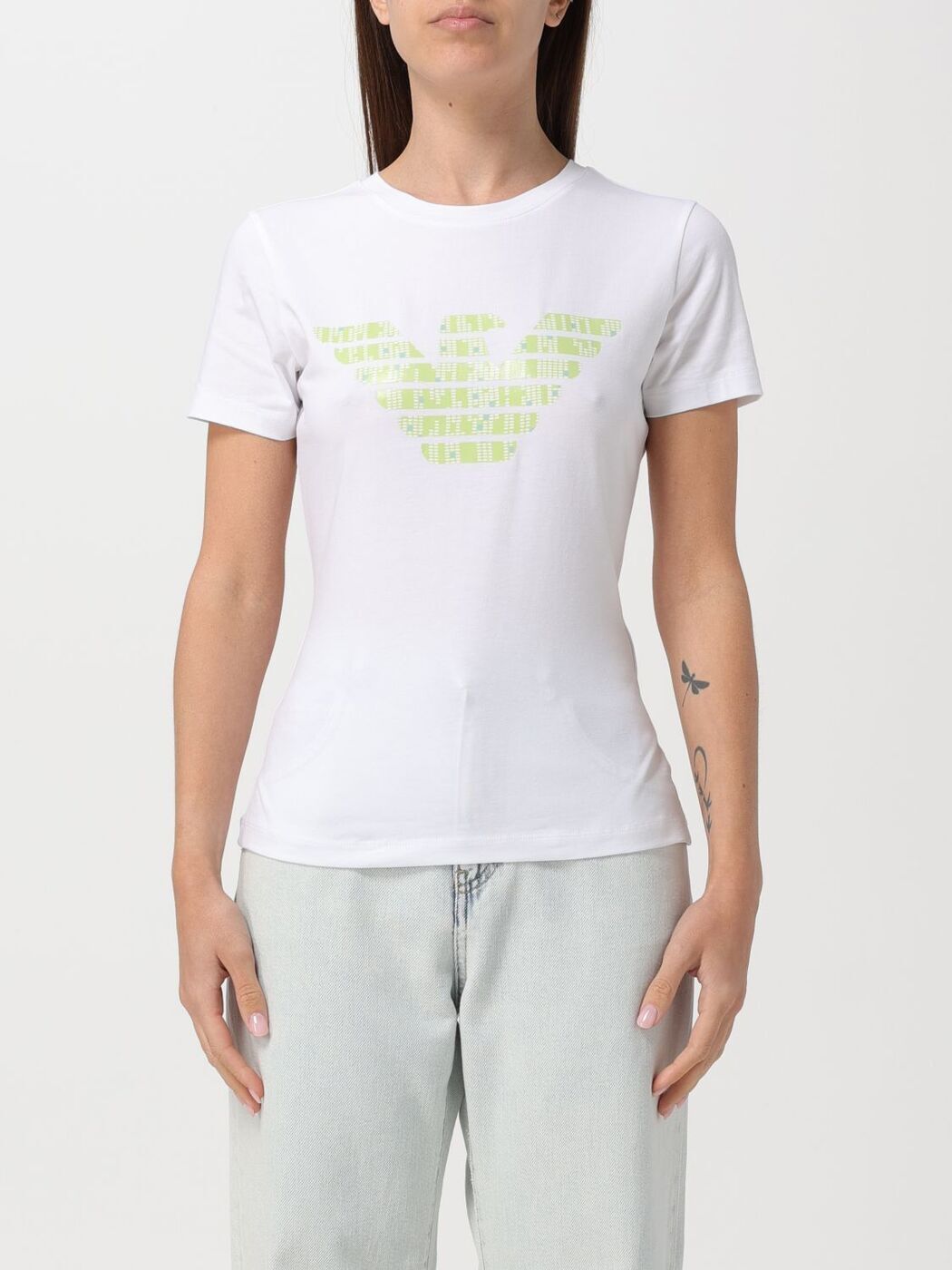 ݥȺ4!! ݥꥪ ޡ EMPORIO ARMANI ݥ T ǥ ۥ磻 T-shir...