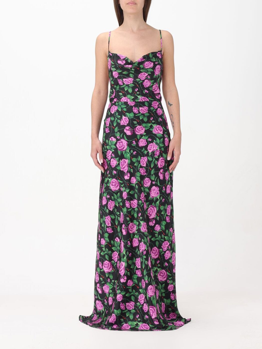  ե顼 CHIARA FERRAGNI ԡ ɥ쥹 ǥ ֥å Dresses 76CBO979NS380 B...