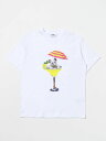 エムエスジーエム MSGM ロングスリーブTシャツ Tシャツ ガールズ ホワイト Long sleeve t-shirts S4MSJGTH282 White 関税 送料無料 ラッピング無料 2024SS gi
