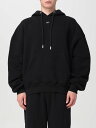 オフホワイト OFF WHITE スウェットシャツ トレーナー メンズ ブラック Sweatshirts OMBB118C99FLE001 Black 関税 送料無料 ラッピング無料 2024SS gi