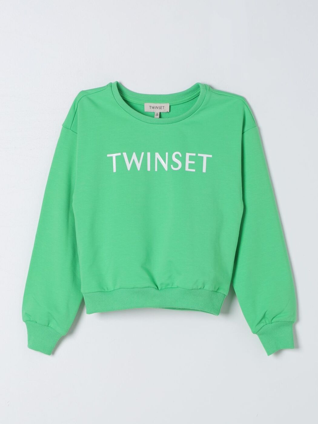 TWINSET ツインセット グリーン Green トレーナー ガールズ 春夏2024 241GJ2231 【関税・送料無料】【..