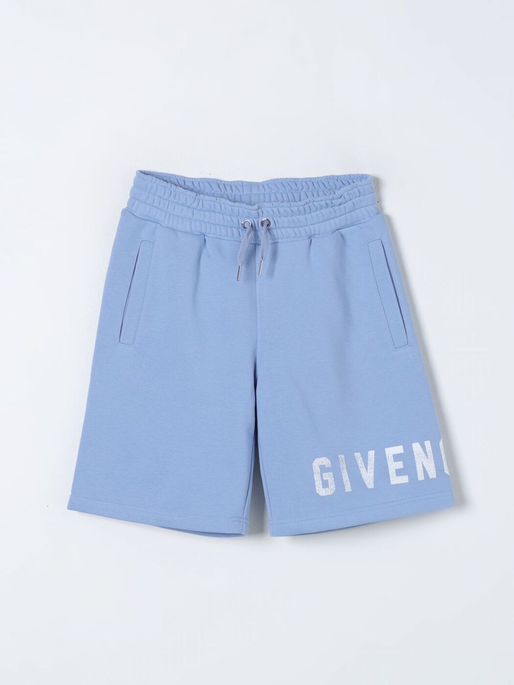 【土日限定クーポン配布中！】 GIVENCHY ジバンシィ ブルー Blue ショーツ ボーイズ 春夏2024 H30281 【関税・送料無料】【ラッピング無料】 gi