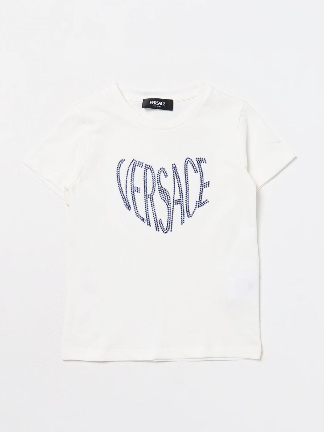  YOUNG VERSACE ヤングヴェルサーチ ホワイト White Tシャツ ガールズ 春夏2024 10000521A09709  gi