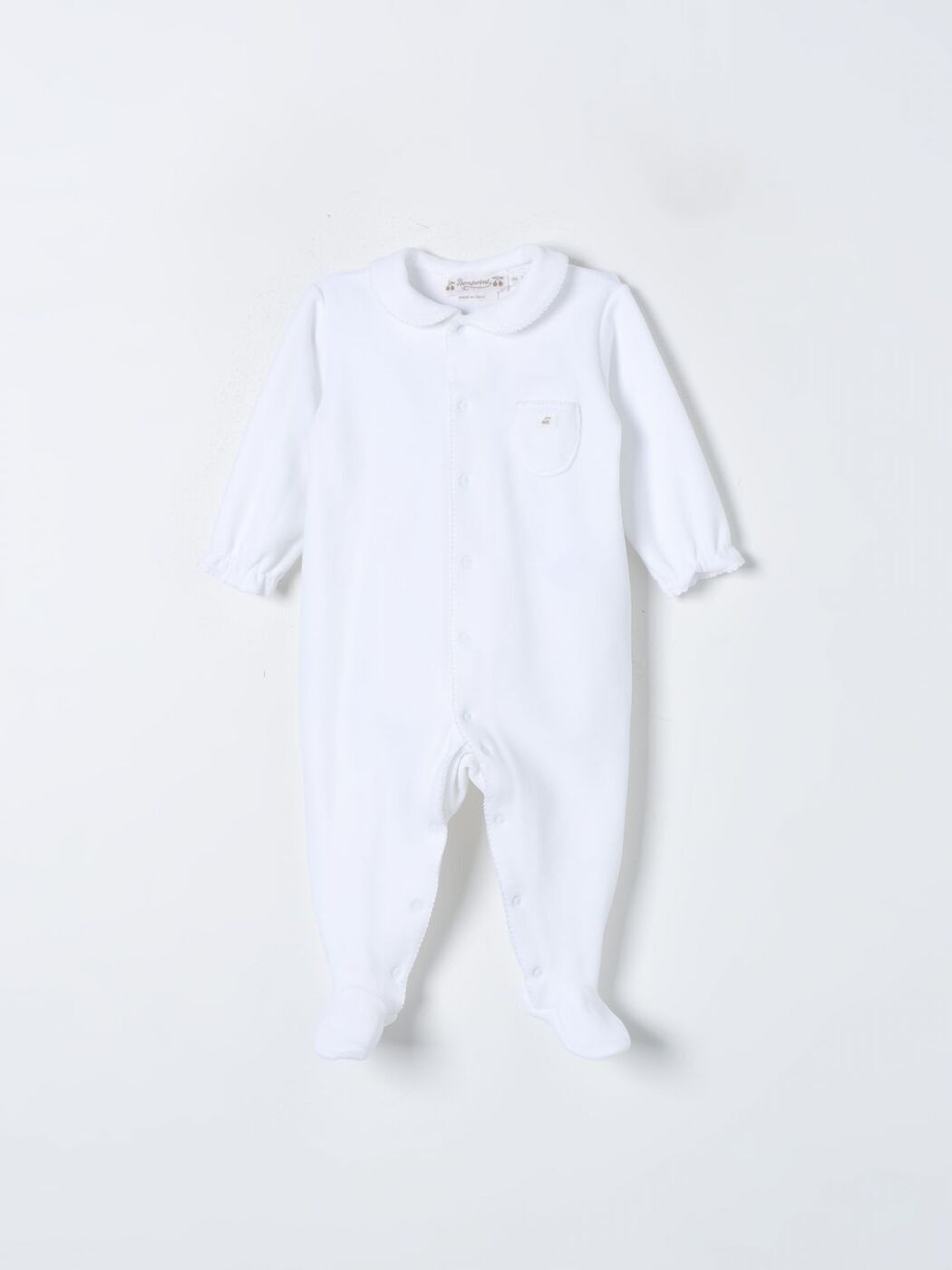 ボンポワン　ベビー服 BONPOINT ボンポワン ホワイト White パジャマ ベビーユニセックス 春夏2024 PEBPI1050PY 【関税・送料無料】【ラッピング無料】 gi