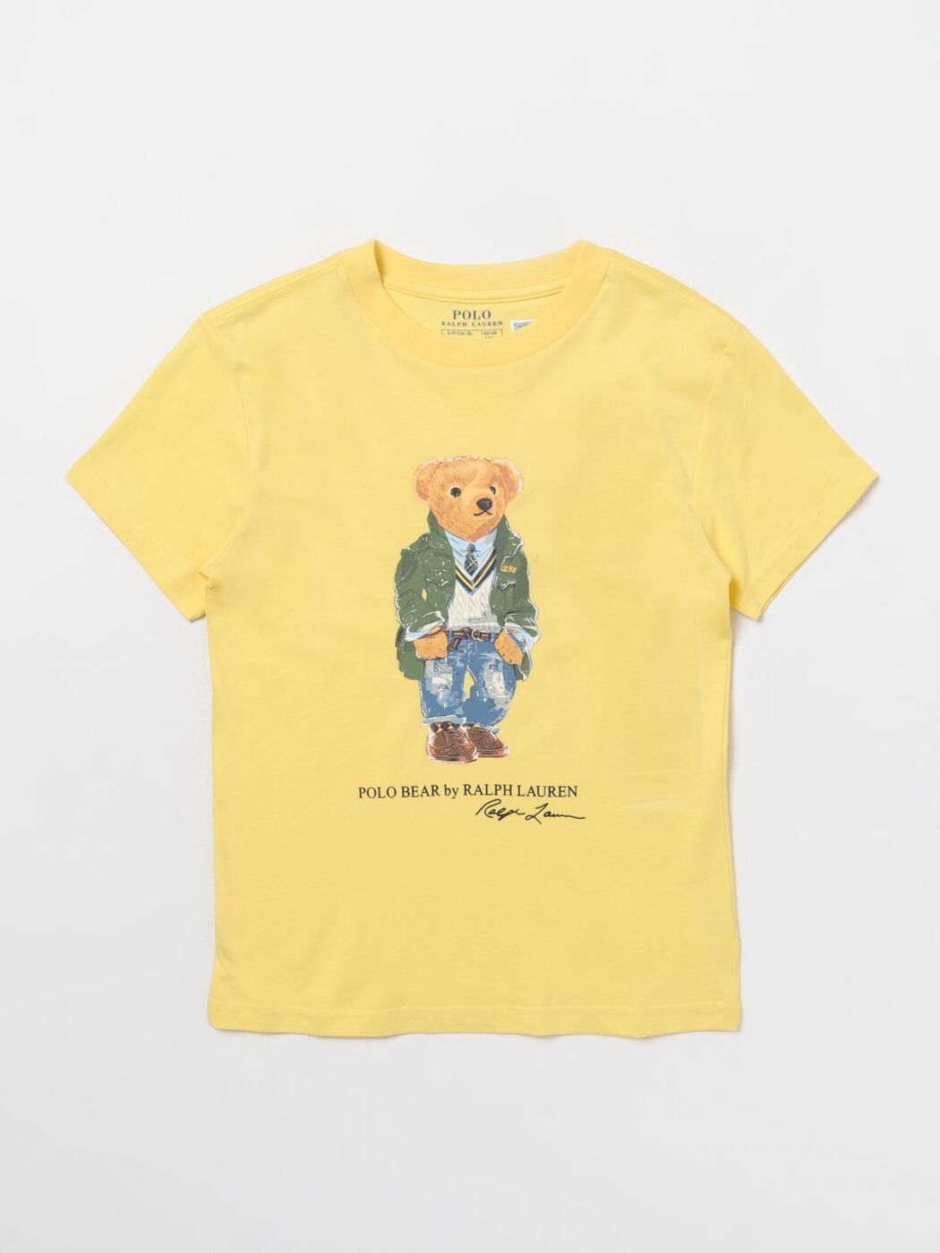 POLO RALPH LAUREN ポロ・ラルフローレン イエロー Yellow Tシャツ ボーイズ 春夏2024 323853828031 【..