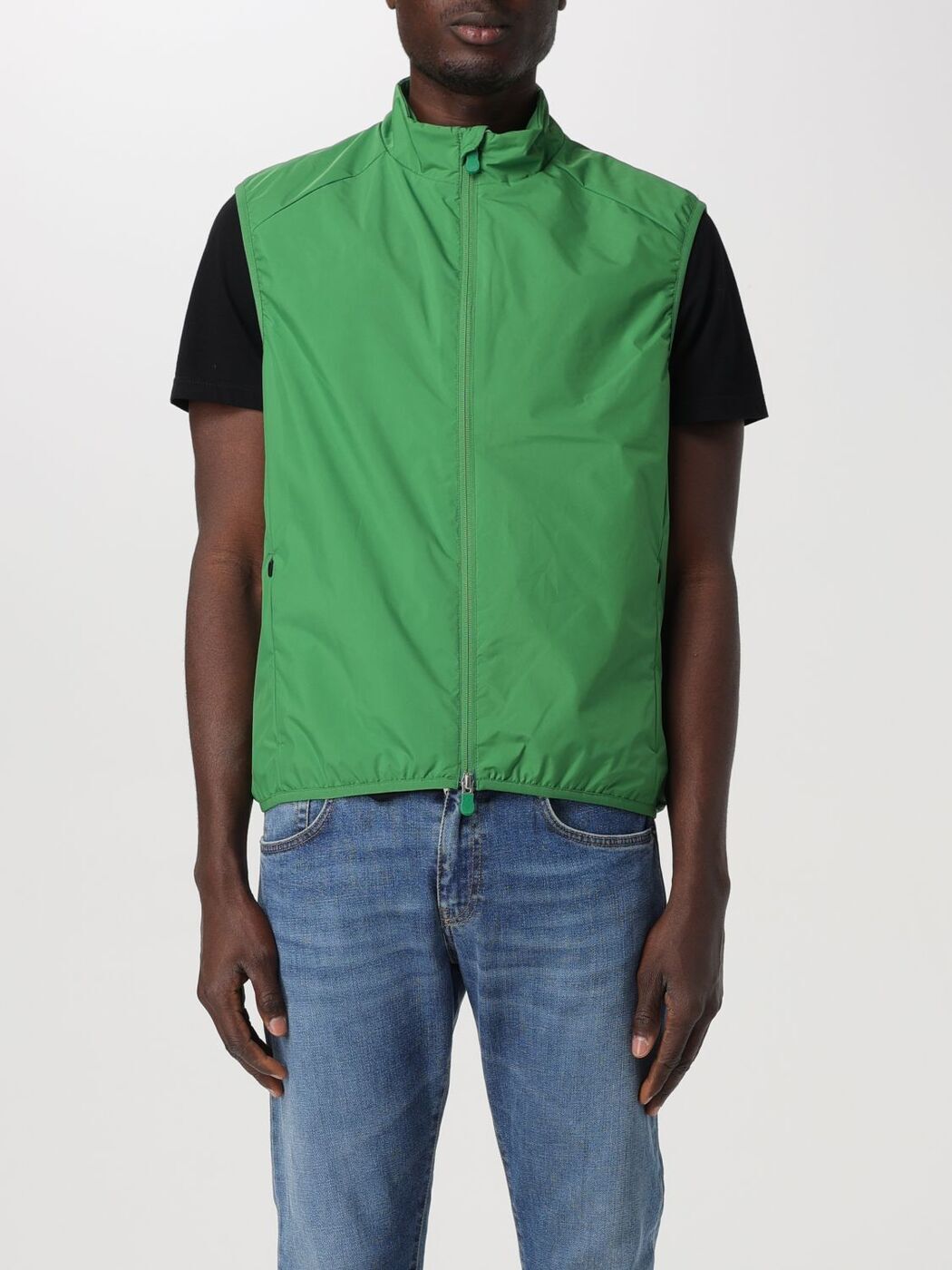 ֥å SAVE THE DUCK  ٥  ꡼ Vests D80574MWIND18 Green  ̵...