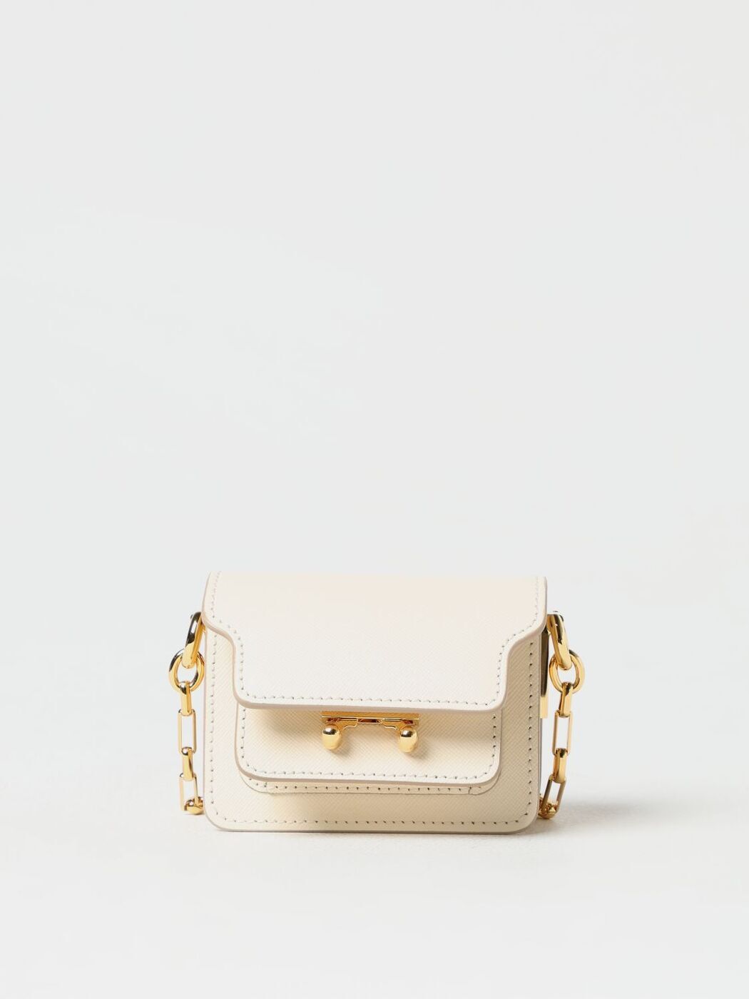 【0のつく日は全商品ポイント4倍】 MARNI マルニ ホワイト White バッグ レディース 春夏2024 SBMP0085U0LV520 【関税・送料無料】【ラッピング無料】 gi