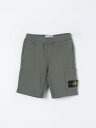 【15,000円以上1,000円OFF!!】 STONE ISLAND JUNIOR ストーン アイランド グリーン Green ショーツ ボーイズ 春夏2024 61840 【関税・送料無料】【ラッピング無料】 gi