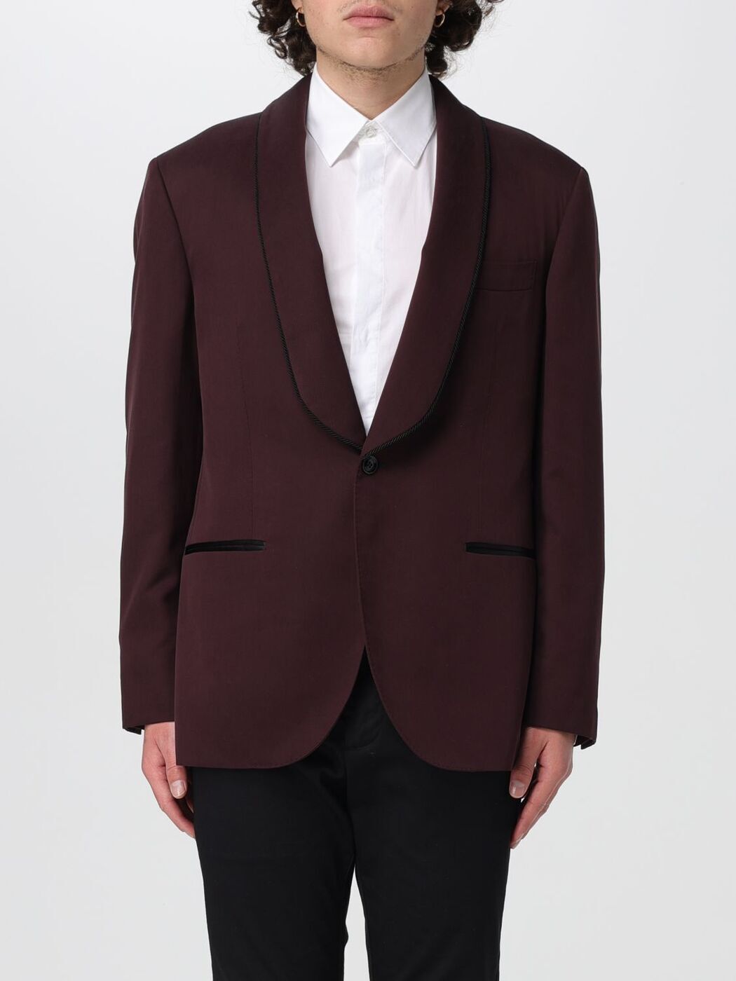 【土日限定クーポン配布中！】 BRUNELLO CUCINELLI ブルネロ クチネリ レッド Burgundy ジャケット メンズ 春夏2024 MB412GS16 【関税・送料無料】【ラッピング無料】 gi