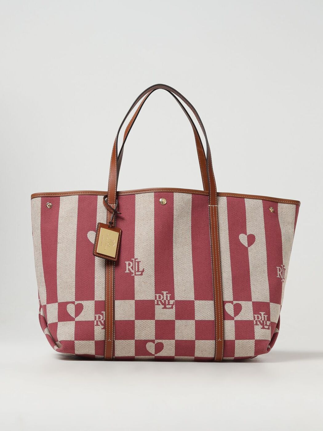 LAUREN RALPH LAUREN ローレン ラルフ ローレン ピンク Pink トートバッグ レディース 春夏2024 431925128001 【関税 送料無料】【ラッピング無料】 gi