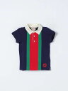 グッチ　ベビー服 【15,000円以上1,000円OFF!!】 GUCCI グッチ ブルー Blue トップス ベビーユニセックス 春夏2024 758836XJF4Q 【関税・送料無料】【ラッピング無料】 gi