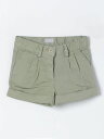 イルグッフォ IL GUFO ショートパンツ パンツ ショーツ ガールズ グリーン Shorts PS008C6034 Green 関税 送料無料 ラッピング無料 2024SS gi