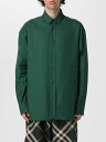 【15,000円以上1,000円OFF!!】 BURBERRY バーバリー グリーン Green シャツ メンズ 春夏2024 8082885 【関税・送料無料】【ラッピング無料】 gi