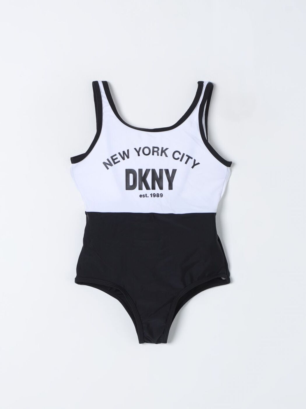 DKNY ディー ケイ エヌ ワイ ブラック Black スイムウェア ガールズ 春夏2024 D60045 【関税・送料無料..