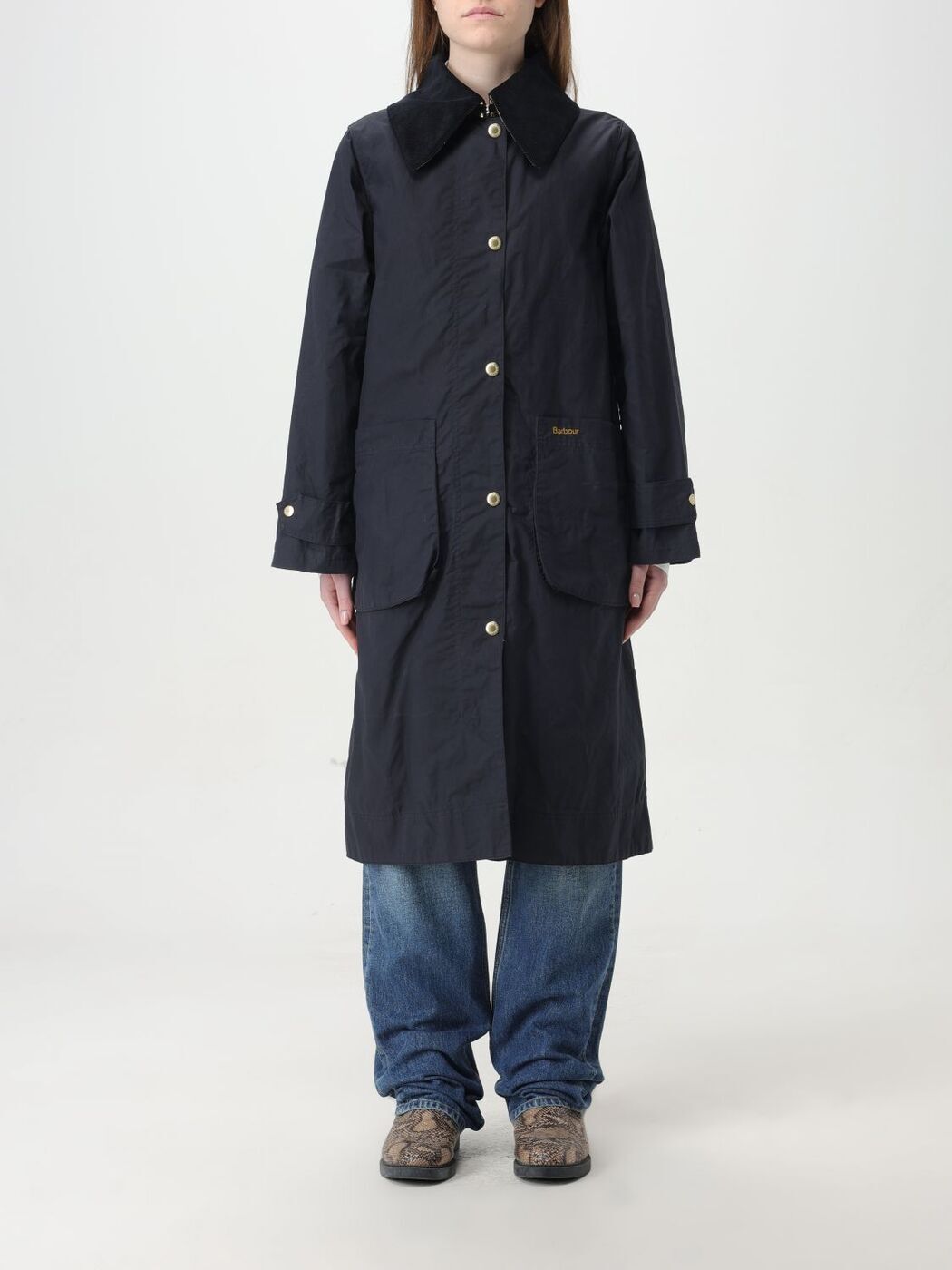 BARBOUR バブアー ブルー Blue ジャケット レディース 春夏2024 LSP0154 【関税・送料無料】【ラッピング無料】 gi