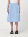 マルニ MARNI マルニ ブルー Blue スカート レディース 春夏2024 GOMA0613A0UTC223 【関税・送料無料】【ラッピング無料】 gi