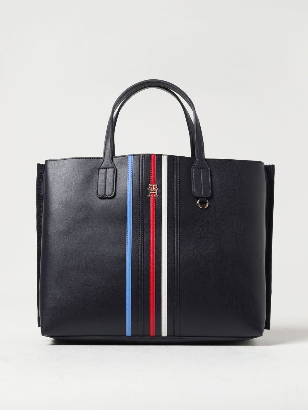 TOMMY HILFIGER トミー ヒルフィガー ブルー Blue トートバッグ レディース 春夏2024 AW0AW16409 【関税・送料無料】【ラッピング無料】 gi