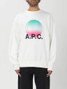 【三連休限定1000円OFF】 アーペーセー A.P.C. スウェットシャツ トレーナー メンズ Sweatshirts COEIPH27905 Yellow Cream 関税 送料無料 ラッピング無料 2024SS gi