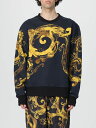 【三連休限定1000円OFF】 ヴェルサーチ ジーンズ クチュール VERSACE JEANS COUTURE スウェットシャツ トレーナー メンズ ゴールド Sweatshirts 76GAI3RW76UP302 Gold 関税 送料無料 ラッピング無料 2024SS gi