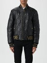 ヴェルサーチ ジーンズ クチュール VERSACE JEANS COUTURE ジャケット メンズ ブラック Jackets 76GAVP0676UPP06 Black 関税 送料無料 ラッピング無料 2024SS gi