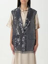 【15,000円以上1,000円OFF!!】 BRUNELLO CUCINELLI ブルネロクチネリ グレー Grey ジャケット レディース 春夏2024 MF940SM916 【関税・送料無料】【ラッピング無料】 gi