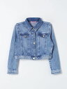 ミスブルマリン MISS BLUMARINE バイカージャケット ジャケット ガールズ ブルー Biker jackets IA4040D4887 Blue 関税 送料無料 ラッピング無料 2024SS gi