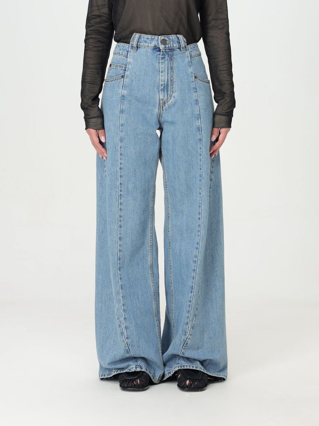 メゾン マルジェラ MAISON MARGIELA デニム レディース ブルー Jeans S51LA0128S30617 Denim 関税 送料無料 ラッピング無料 2025AW giのサムネイル