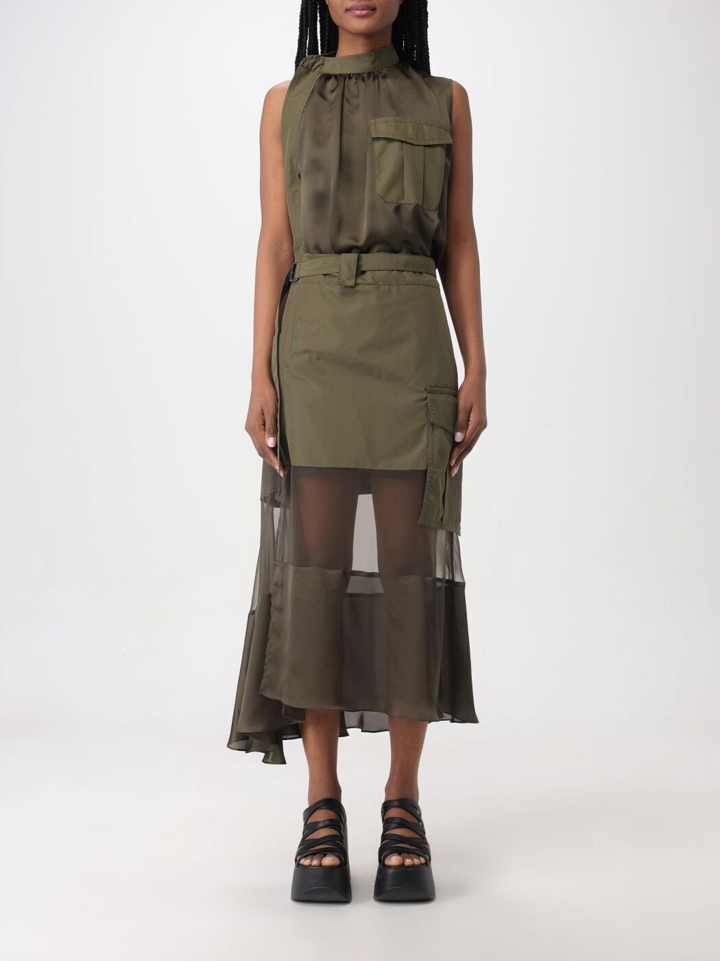 【楽天スーパーSALE!!200000円以上5000円OFFクーポン対象】 SACAI サカイ ドレス レディース 春夏2024 2407224 【関税・送料無料】【ラッピング無料】 giのサムネイル
