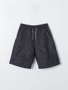 【15,000円以上1,000円OFF!!】 MISSONI KIDS ミッソーニキッズ ブルー Blue ショーツ ボーイズ 春夏2024 MU6Q89G0131 【関税・送料無料】【ラッピング無料】 gi