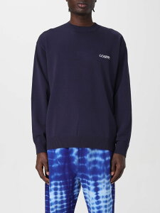 マルセロブロンカウンティオブミラン MARCELO BURLON COUNTY OF MILAN セーター ニットウェア メンズ ブルー Knitwear CMHE035S24KNI004 Blue 関税 送料無料 ラッピング無料 2024SS gi