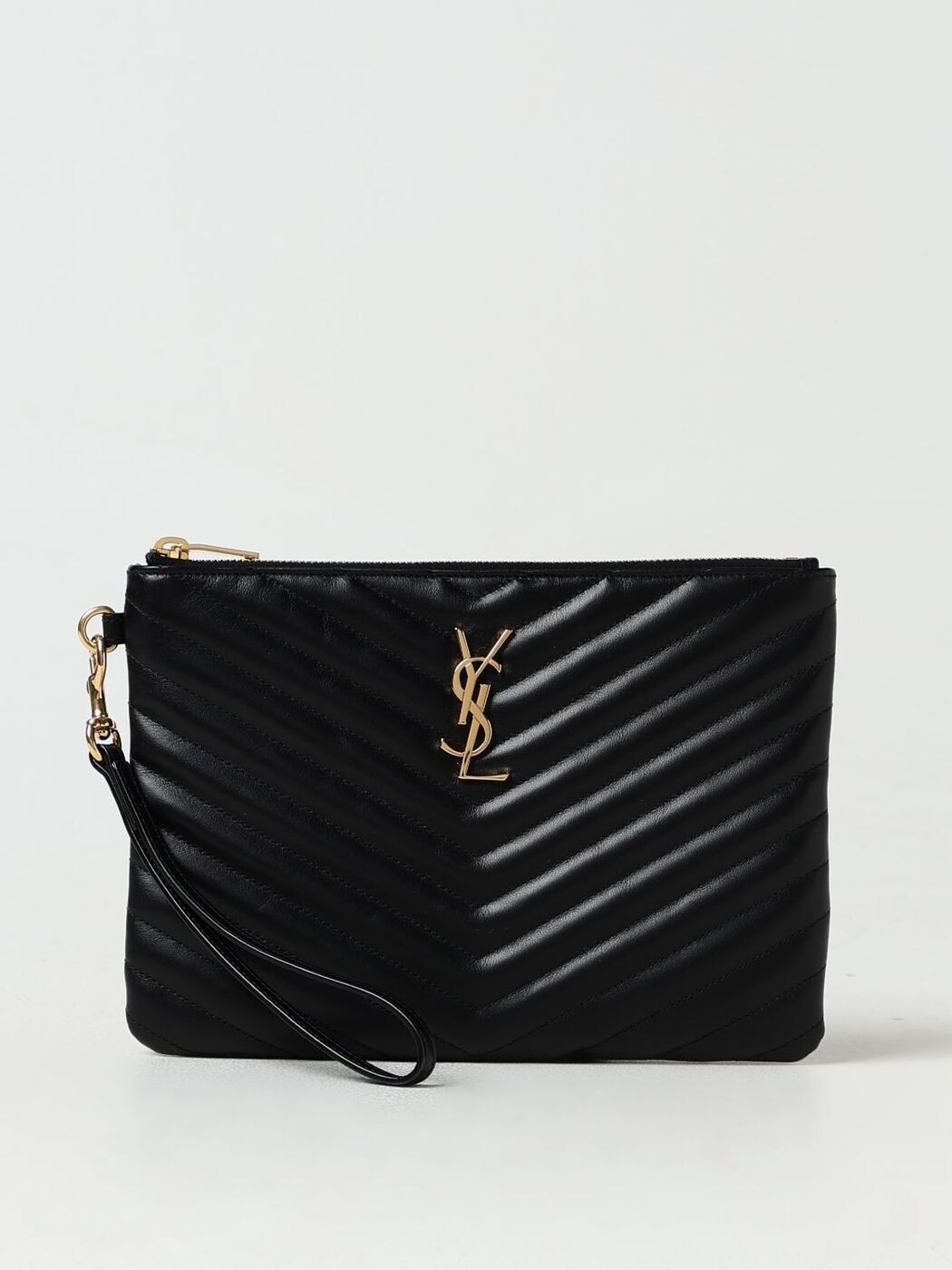 クラッチバッグ SAINT LAURENT PARIS イヴ サンローラン ブラック Black クラッチバッグ レディース 春夏2024 379039CWU01 【関税・送料無料】【ラッピング無料】 gi