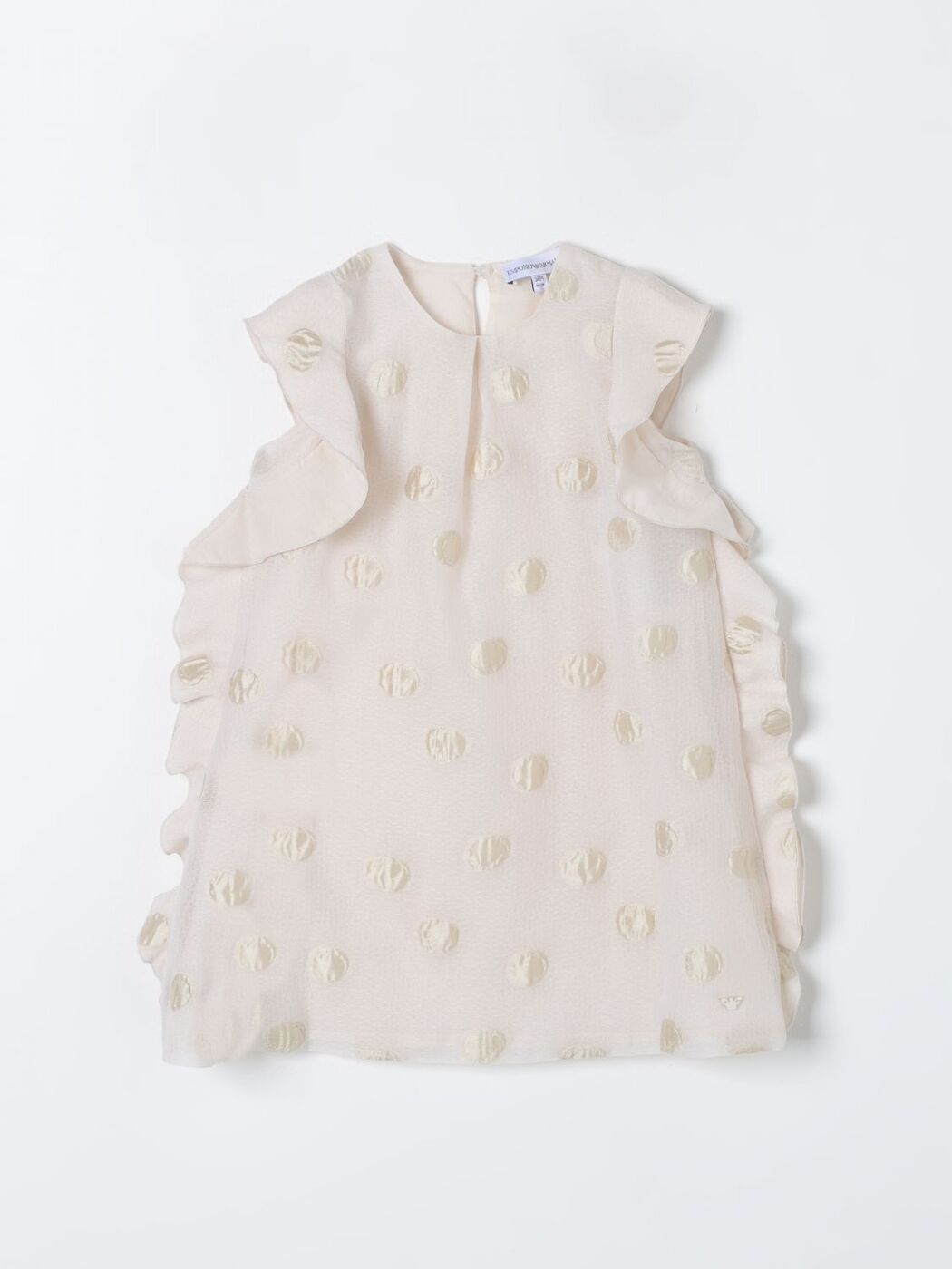 アルマーニベビー　ベビー服 【土日限定クーポン配布中！】 EMPORIO ARMANI KIDS エンポリオ・アルマーニキッズ ベージュ Beige ベビーウェア ベビーユニセックス 春夏2024 3DEA093N65Z 【関税・送料無料】【ラッピング無料】 gi