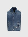【本日ポイント4倍!!】 ジバンシィ GIVENCHY ジレ ベスト メンズ ブルー Vests BM01795Y99 Blue 関税 送料無料 ラッピング無料 2024SS gi