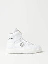 【15,000円以上1,000円OFF!!】 PHILIPP PLEIN フィリップ プレイン ホワイト White シューズ ボーイズ 春夏2024 77978 【関税・送料無料】【ラッピング無料】 gi