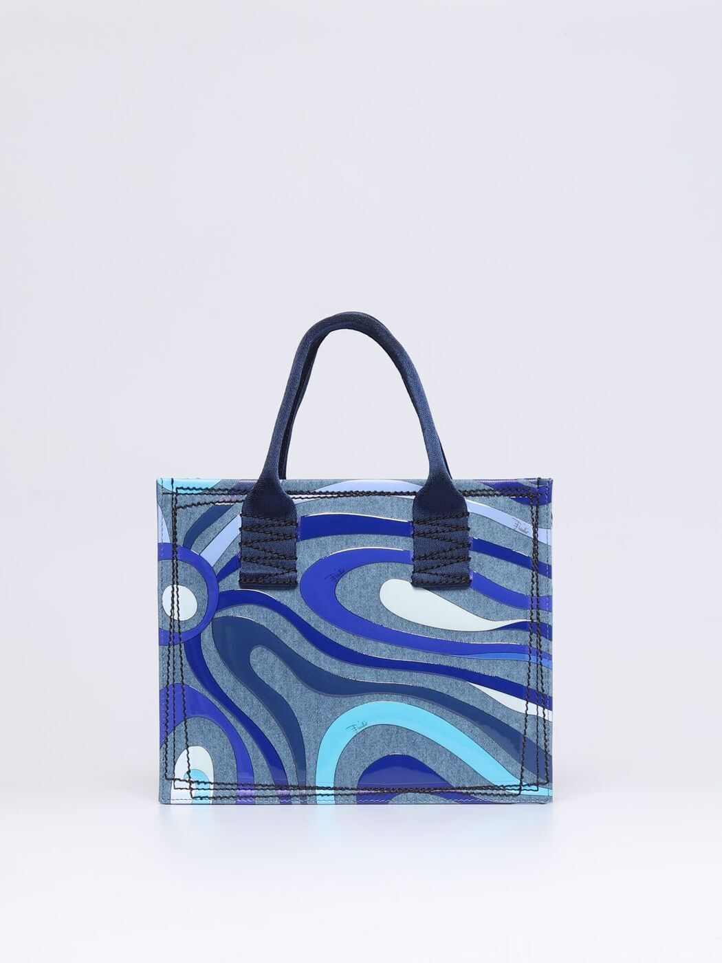 トートバッグ 【土日限定クーポン配布中！】 EMILIO PUCCI エミリオ プッチ ブルー Blue トートバッグ レディース 春夏2023 3EBC563E170 【関税・送料無料】【ラッピング無料】 gi