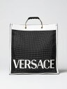 【15,000円以上1,000円OFF!!】 VERSACE ヴェルサーチ ブラック Black バッグ メンズ 春夏2023 10089241A06406 【関税・送料無料】【ラッピング無料】 gi