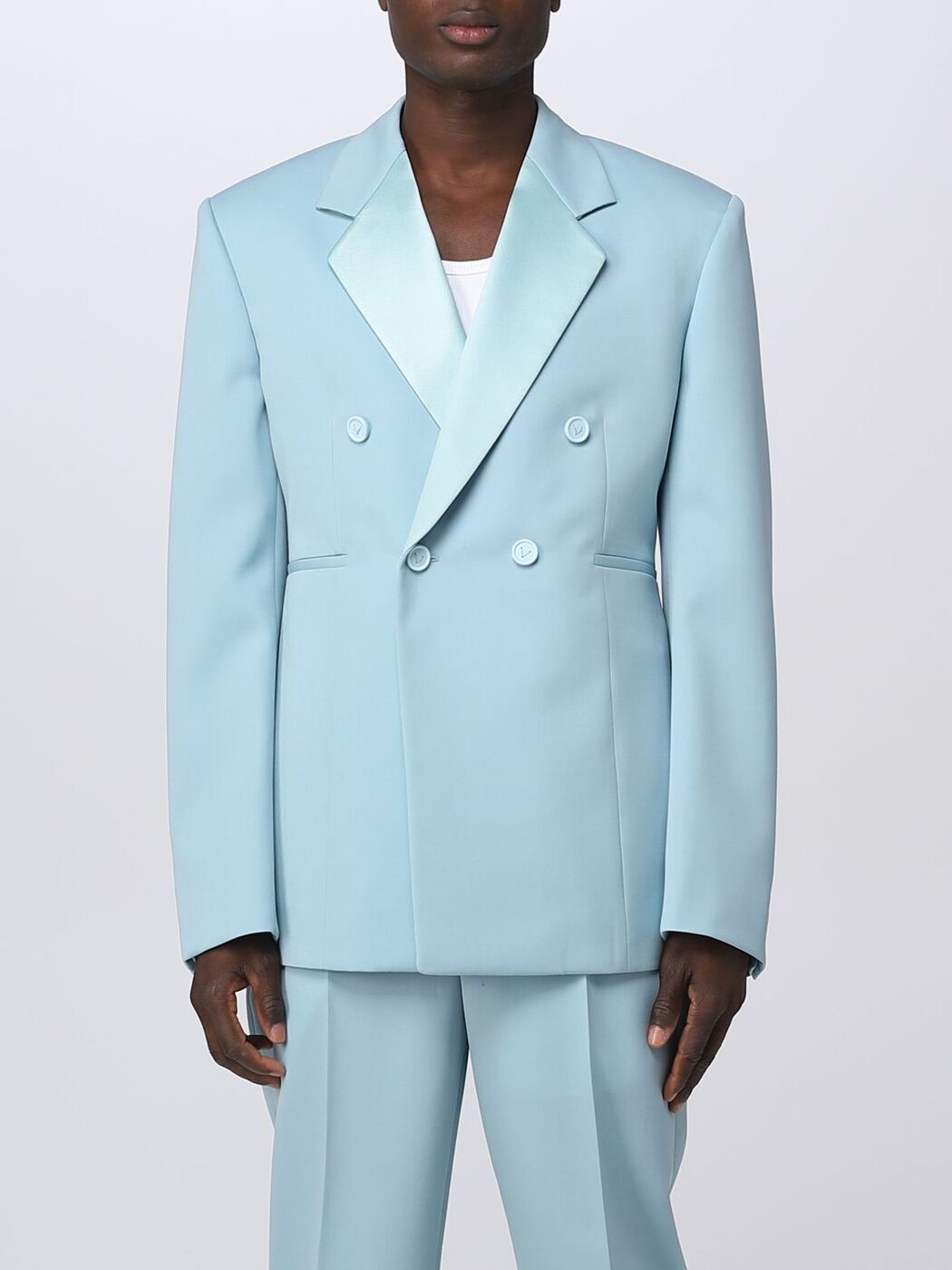 ボッテガ ヴェネタ BOTTEGA VENETA ジャケット メンズ Jackets 716581VKIS0 Sky Blue 関税 送料無料 ラッピング無料 2023SS giのサムネイル