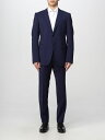 【15,000円以上1,000円OFF!!】 EMPORIO ARMANI エンポリオ アルマーニ ブルー Blue スーツ メンズ 春夏2023 D41VMT01504 【関税・送料無料】【ラッピング無料】 gi