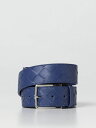 ボッテガヴェネタ ベルト（メンズ） 【0の付く日ポイント4倍】 BOTTEGA VENETA ボッテガ ヴェネタ ブルー Blue ベルト メンズ 春夏2023 609182VCPQ3 【関税・送料無料】【ラッピング無料】 gi