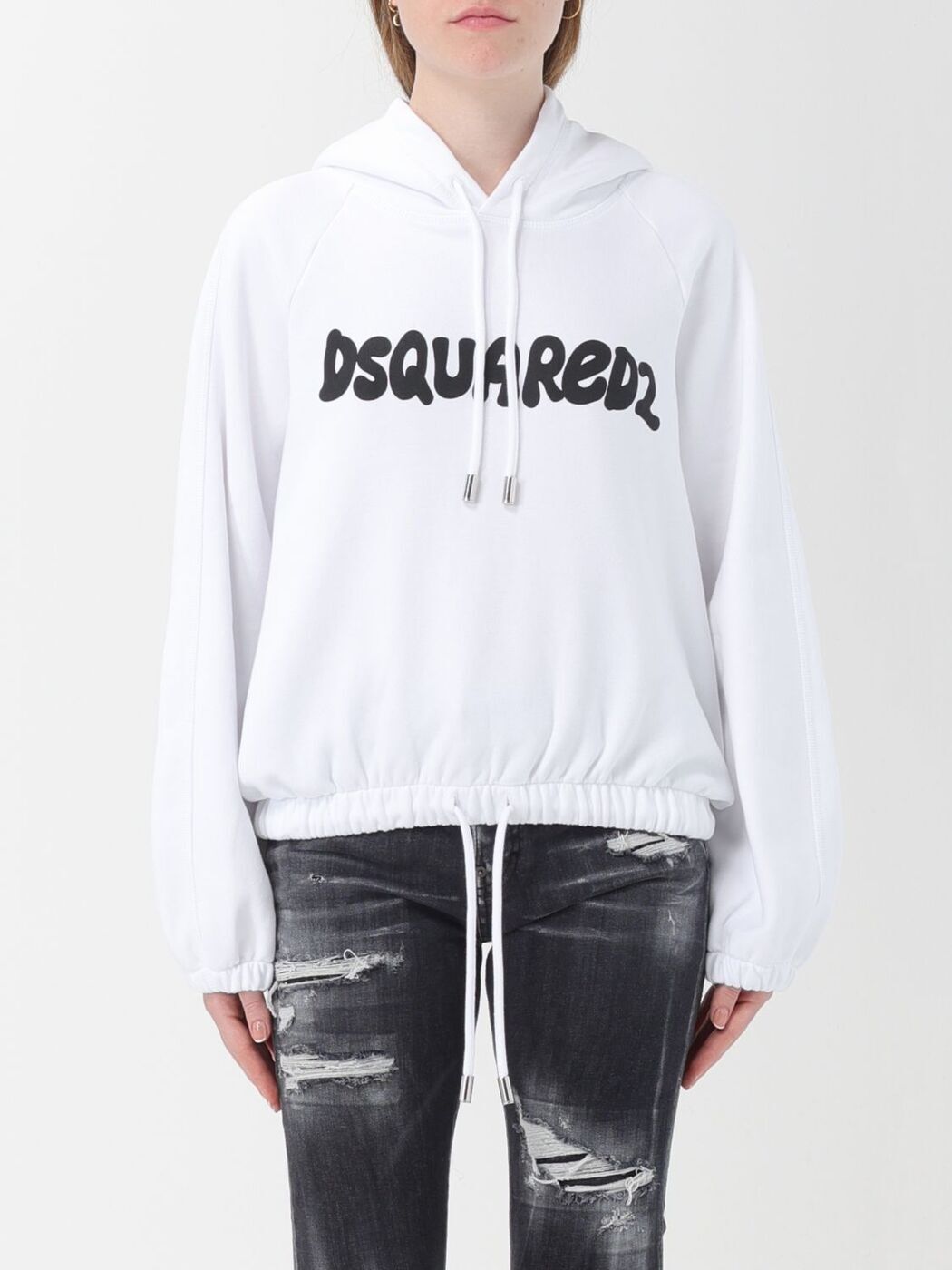 【本日5の付く日ポイント4倍!】 DSQUARED2 ディースクエアード ホワイト White スイムウェア レディース 秋冬2023 S72GU0443S25516 【関税・送料無料】【ラッピング無料】 gi