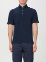【土日限定1000円OFF】 ドッピアアー DOPPIAA ポロシャツ メンズ Polo shirts AANDAU Blue 1 関税 送料無料 ラッピング無料 2024SS gi