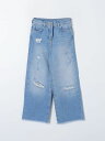 【三連休限定1000円OFF】 パトリツィア ペペ PATRIZIA PEPE レギュラーフィットジーンズ デニム ガールズ ブルー Regular fit jeans 7P0345 D013 Denim 関税 送料無料 ラッピング無料 2024SS gi