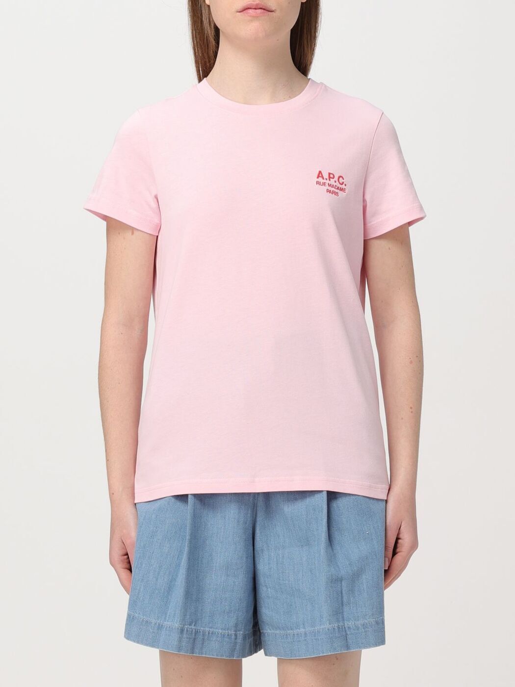 【土日限定クーポン配布中！】 A.P.C アー ペー セー Tシャツ レディース 春夏2024 COEZCF26842 【関税・送料無料】【ラッピング無料】 gi