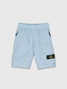 【15,000円以上1,000円OFF!!】 STONE ISLAND JUNIOR ストーン アイランド ブルー Blue ショーツ ボーイズ 春夏2024 L0501 【関税・送料無料】【ラッピング無料】 gi